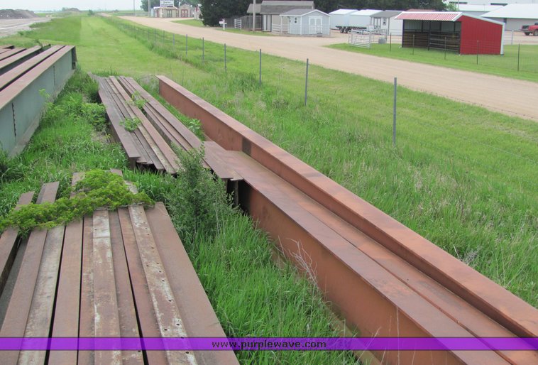 image for item 6000 Assorted steel girders
