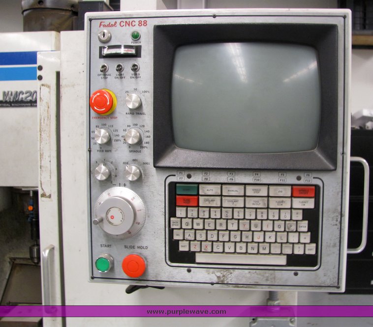 image for item 6081 Fadal VMC20 vertical milling machine