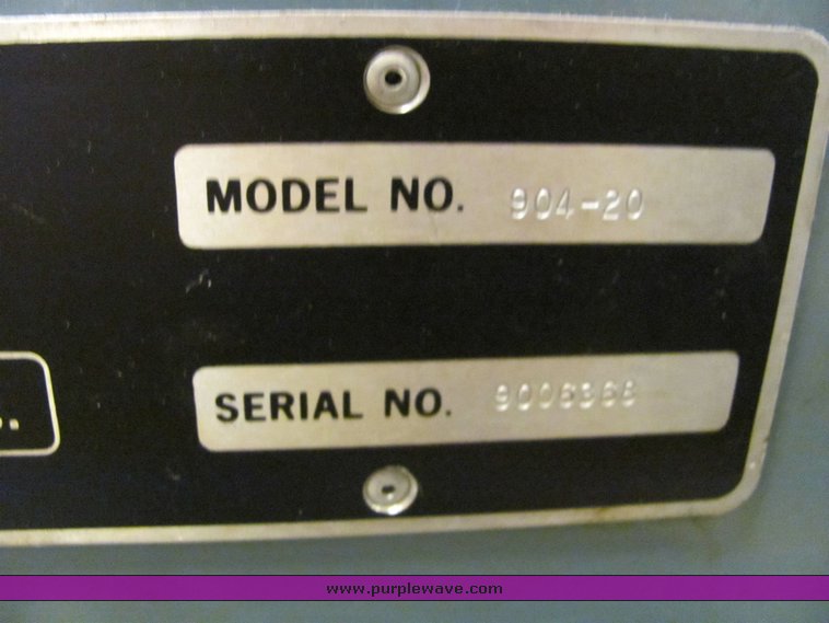 image for item 6081 Fadal VMC20 vertical milling machine