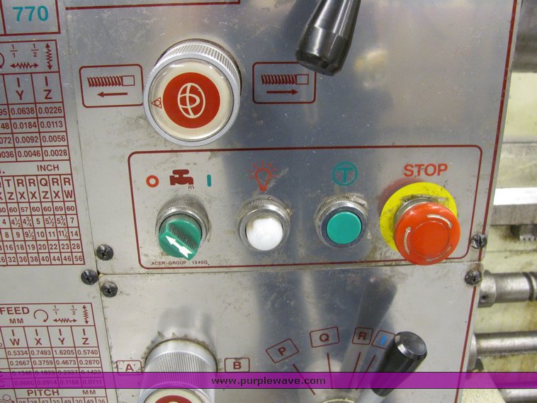 image for item 6082 Acer Dymanic 1340G metal lathe