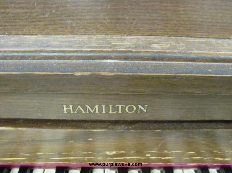 image for item 6147 Hamilton piano