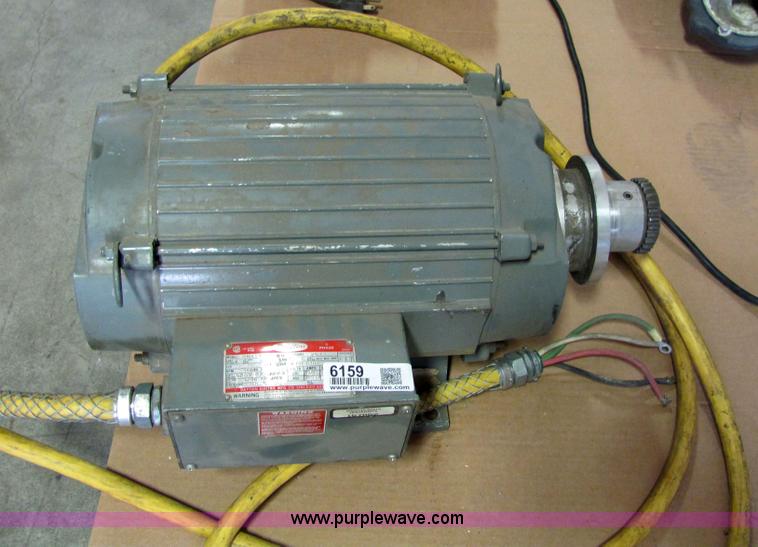 Dayton 20hp three phase electric motor in Wichita, KS Item 6159 sold