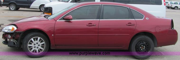 image for item 6185 2006 Chevrolet Impala Police
