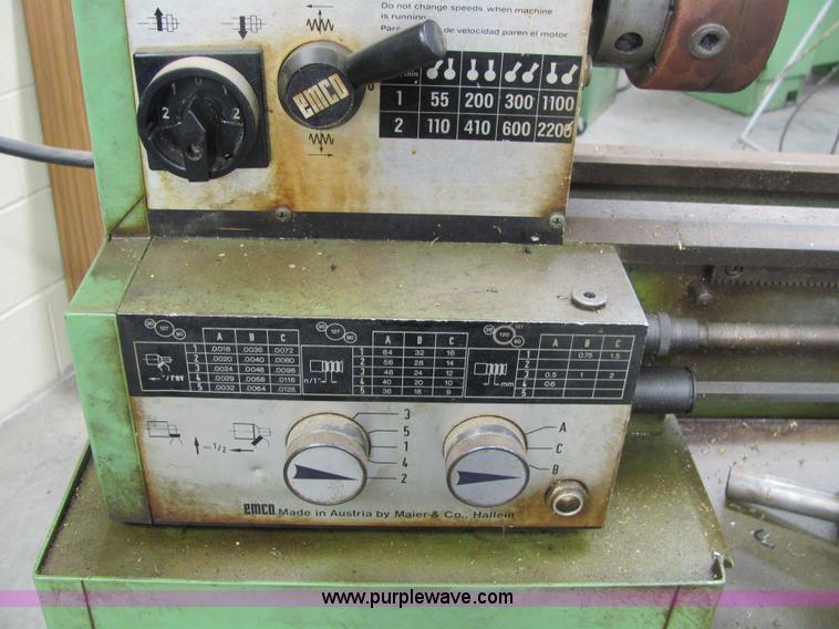image for item 6194 Emco Maximat Super II metal lathe
