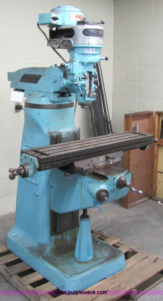 image for item 6196 Bridgeport vertical milling machine