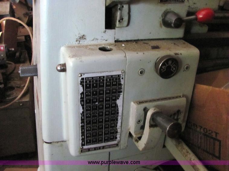 image for item 6198 Clausing metal lathe