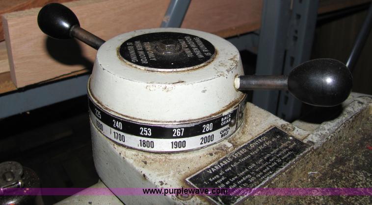 image for item 6198 Clausing metal lathe