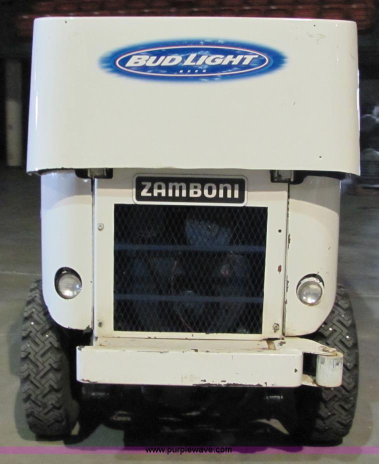 image for item 6449 1965 Zamboni ice resurfacer