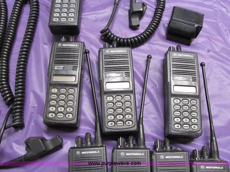 image for item 6490 (8) Motorola MTS 2000 radios