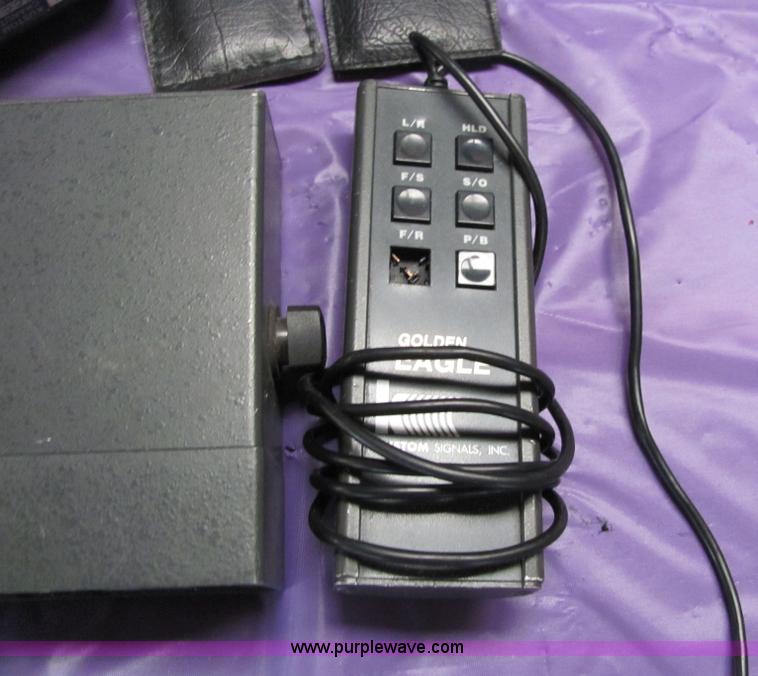 image for item 6491 Kustom Signals golden eagle traffic radar