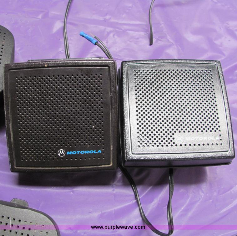 image for item 6493 (5) Motorola speakers