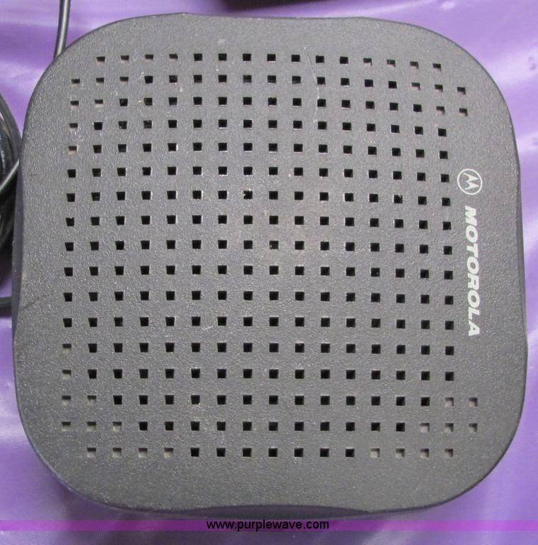 image for item 6493 (5) Motorola speakers