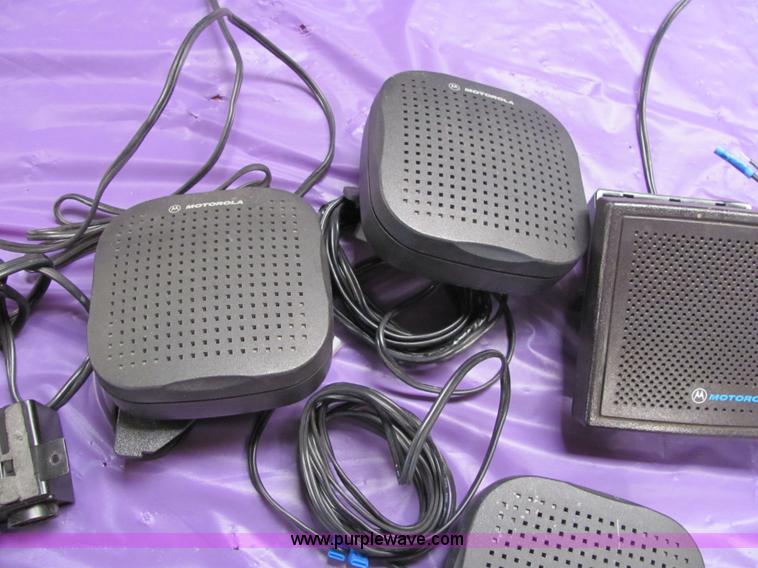 image for item 6493 (5) Motorola speakers