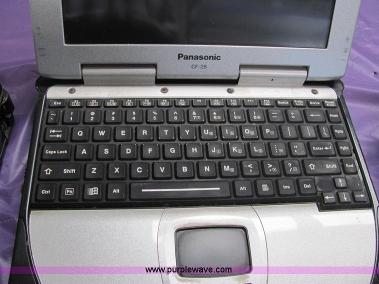 image for item 6494 (4) Panasonic Toughbook laptop computers