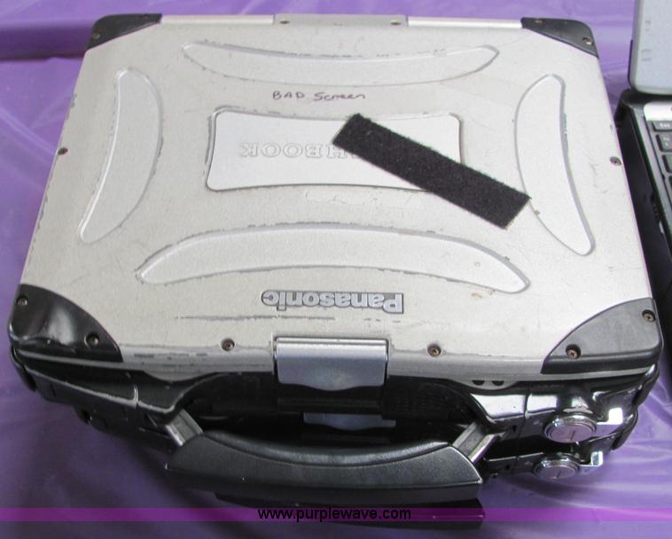 image for item 6494 (4) Panasonic Toughbook laptop computers