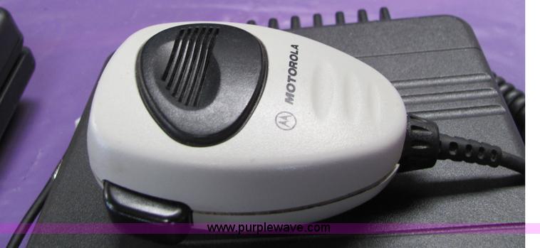 image for item 6497 (2) Motorola MCS 2000 radios
