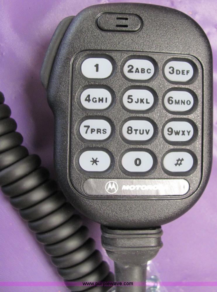 image for item 6497 (2) Motorola MCS 2000 radios