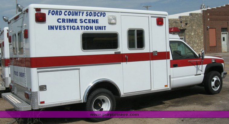image for item 6820 1993 Chevrolet K3500 ambulance