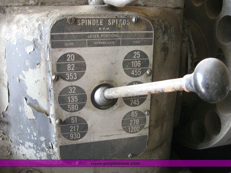 image for item 6823 American Pacemaker 20 x 72 metal lathe