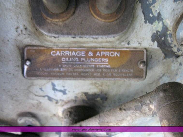 image for item 6823 American Pacemaker 20 x 72 metal lathe