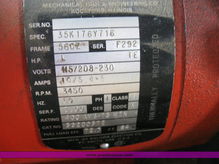 image for item 6824 Gates PC 707 hydraulic hose crimper