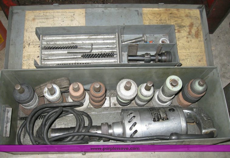 image for item 6827 Kwik-Way valve grinder and accessories