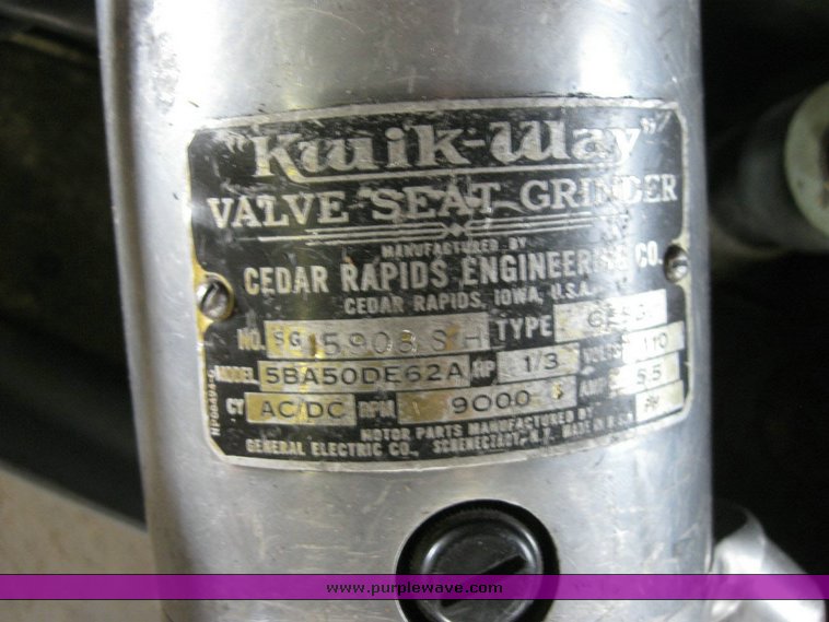 image for item 6827 Kwik-Way valve grinder and accessories