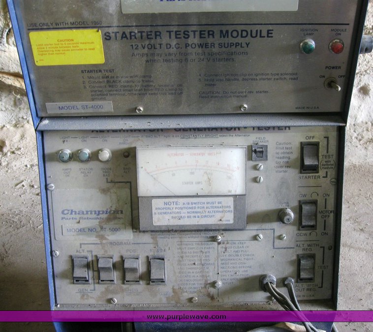 image for item 6829 Champion starter tester module