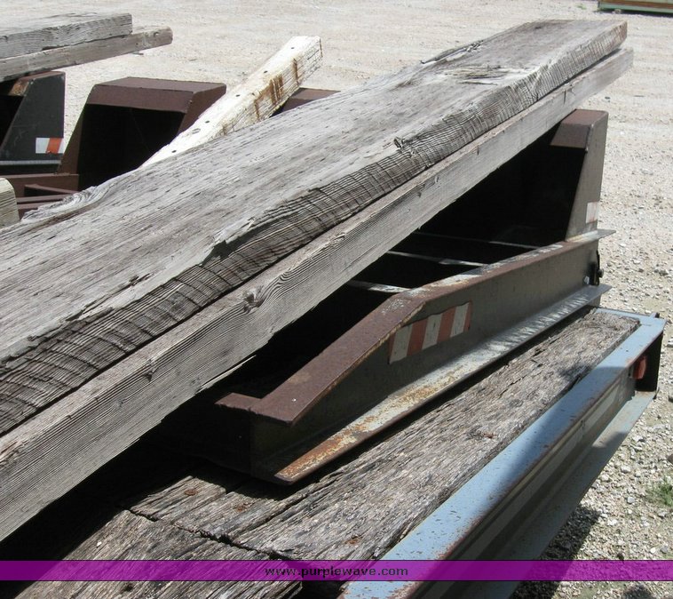 image for item 6831 1990 Trail King TK32-2000 tandem axle trailer