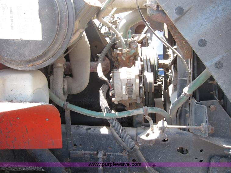 image for item 6852 1993 International Series 4900 dump truck with plow and spreader