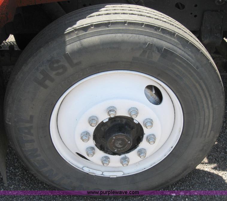 image for item 6852 1993 International Series 4900 dump truck with plow and spreader