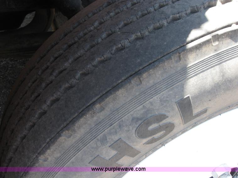 image for item 6852 1993 International Series 4900 dump truck with plow and spreader