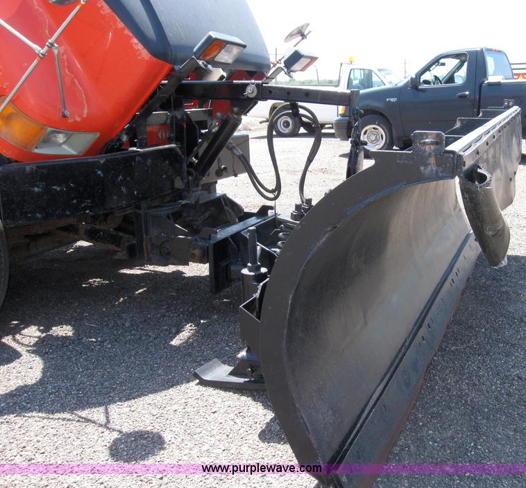 image for item 6852 1993 International Series 4900 dump truck with plow and spreader