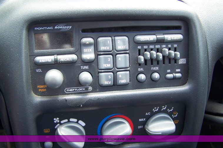 image for item 8494 1998 Pontiac Grand AM GT