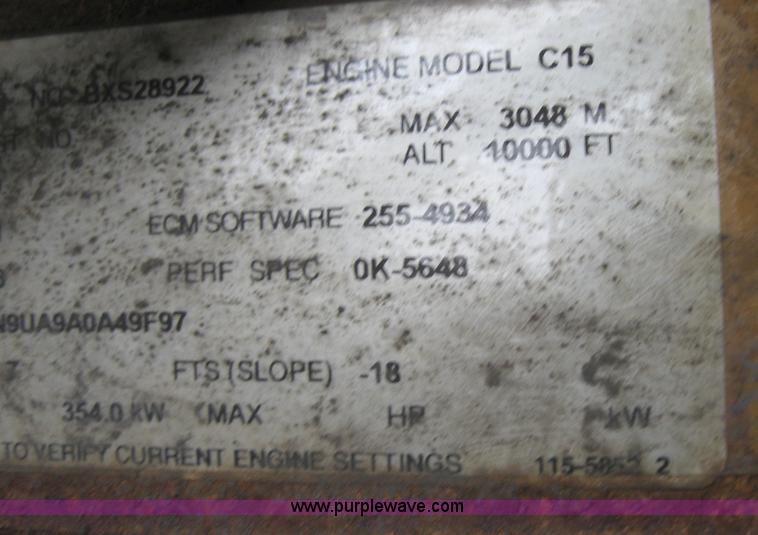 image for item 1502 2005 Kenworth Construct T600 semi truck