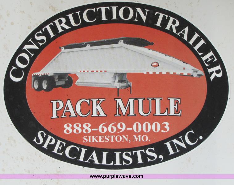 image for item 1902 2006 CTS belly dump trailer