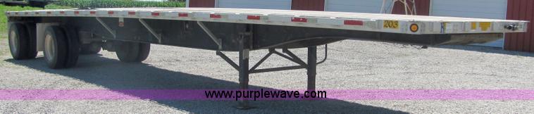 image for item 4635 2000 48' aluminum deck over semi trailer
