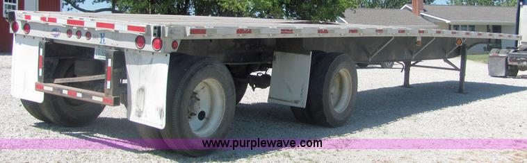 image for item 4635 2000 48' aluminum deck over semi trailer