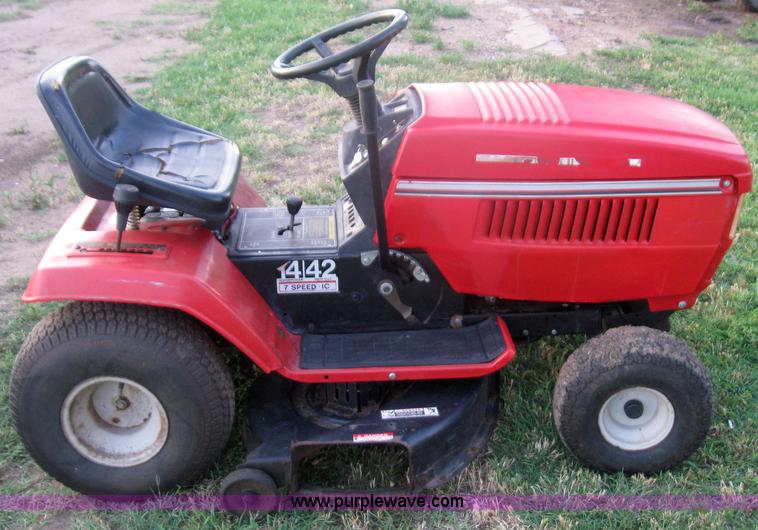 image for item 1011 Ranch King 42" riding lawn mower