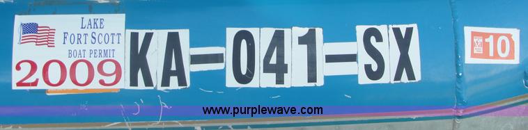 image for item 1710 1996 Crestline 20' pontoon boat