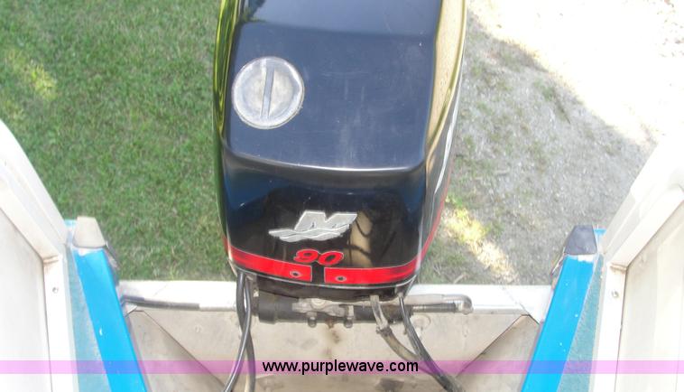 image for item 1710 1996 Crestline 20' pontoon boat