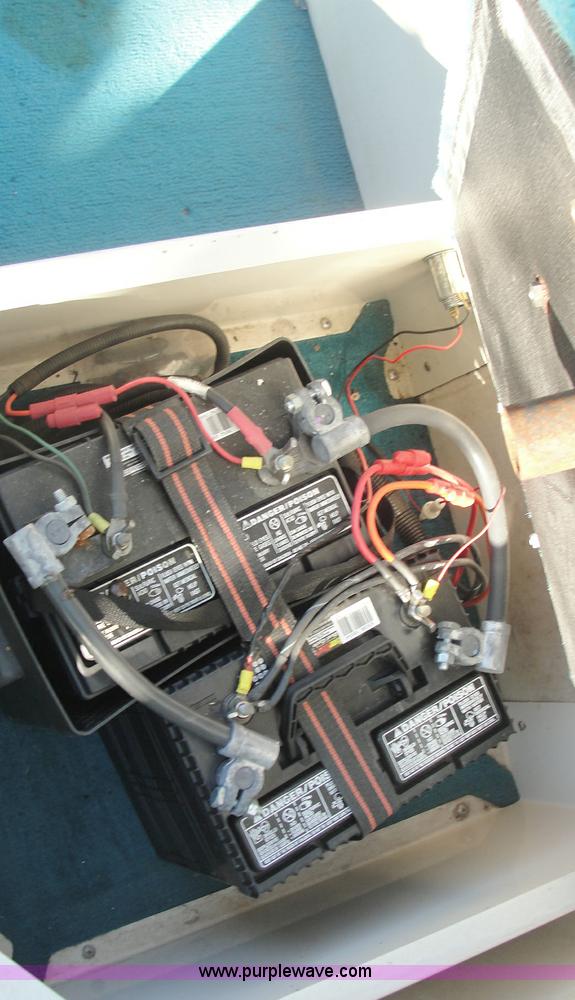 image for item 1710 1996 Crestline 20' pontoon boat