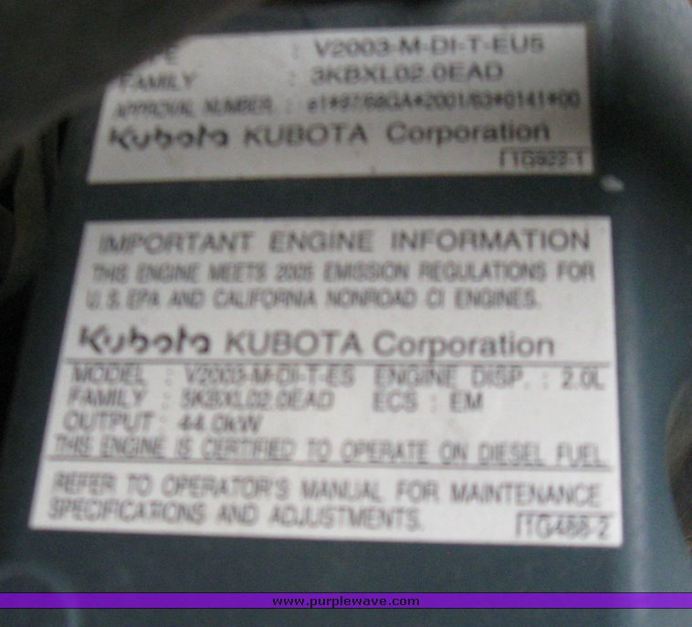 image for item 2219 2005 Bobcat 435 ZHS FastTrack compact excavator