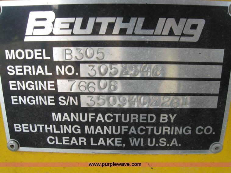 image for item 2251 Beuthlig B305 vibratory roller