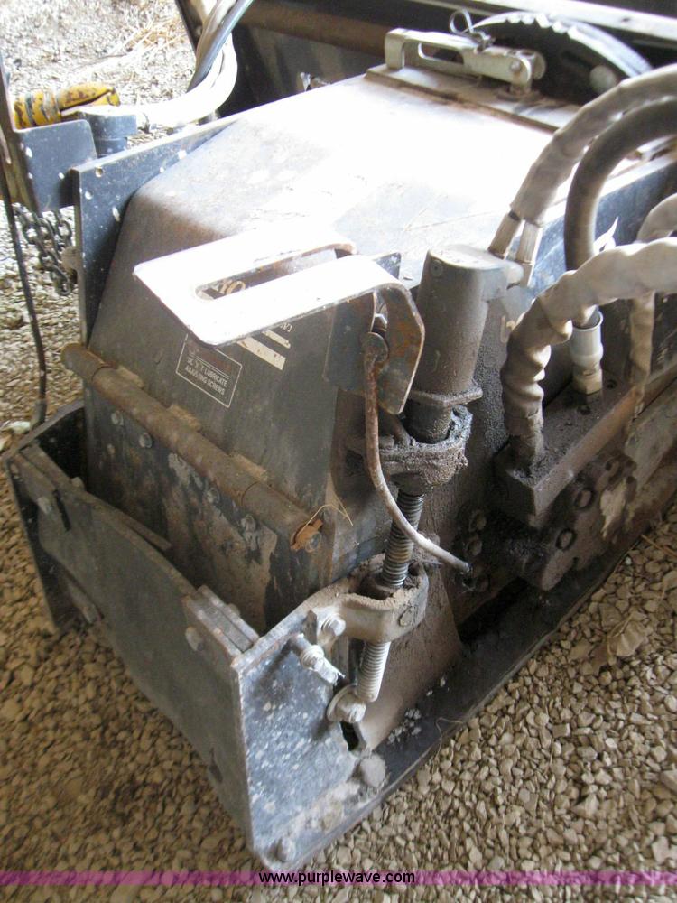 image for item 2253 Bobcat planer skid steer attachment