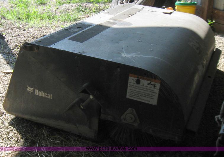 image for item 2254 2008 Bobcat sweeper skid steer attachment