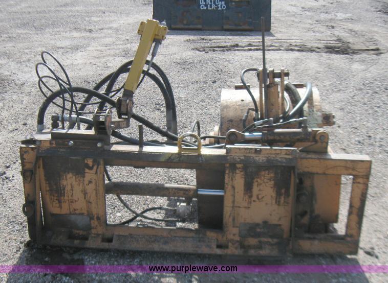 image for item 2265 Case universal planer skid steer attachment