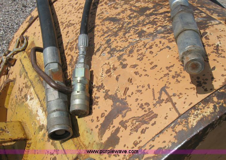 image for item 2265 Case universal planer skid steer attachment