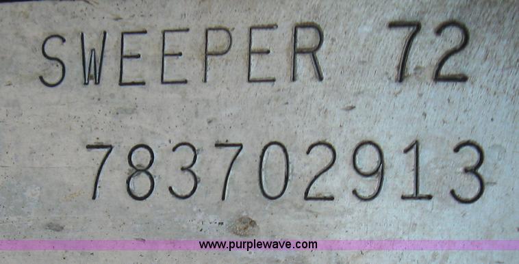 image for item 2267 1998 Bobcat PB36 sweeper attachment