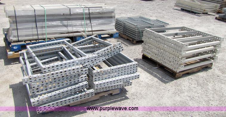 image for item 3379 Assorted pallet racking